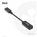 Club3D Active DisplayPort adaptér 1.4 na HDMI 4K120HZ HDR (M/F), čierna CAC-1088