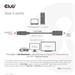 Club3D Active DisplayPort adaptér 1.4 na HDMI 4K120HZ HDR (M/F), čierna CAC-1088