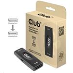Club3D Adaptér aktivní DisplayPort 1.4 4K120HZ HBR3 (F/F), černá CAC-1007
