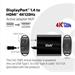 Club3D Adaptér aktivní DisplayPort 1.4 na HDMI 4K120HZ HDR (M/F), černá CAC-1085