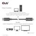 Club3D Adaptér aktivní DisplayPort 1.4 na HDMI HDR (M/M), 2m CAC-1083