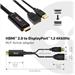 Club3D adaptér aktivní HDMI na DisplayPort 4K60Hz CAC-1331