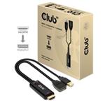 Club3D adaptér aktivní HDMI na DisplayPort 4K60Hz CAC-1331