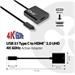 Club3D Adaptér aktivní USB 3.1 typ C na HDMI 2.0, UHD, 17cm CAC-2504