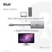 Club3D Adaptér aktivní USB 3.2 typ C na DVI-D Dual Link 4K30Hz pro Apple Cinema Display, HDCP off CAC-1510-A
