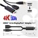 Club3D Adaptér HDMI 1.4 na DisplayPort 1.1 (M/F), USB napájení, 18cm CAC-2330