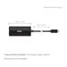Club3D Adaptér USB-C na RJ45, 10Gb, M/F, 12cm CAC-2531