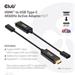 Club3D aktivní adaptér HDMI na USB-C, 4K60Hz, M/F CAC-1333