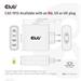 Club3D cestovní nabíječka 100W GAN technologie, 4xUSB-A a USB-C, PD 3.0 Support CAC-1912EU