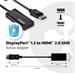 Club3D DisplayPort™ 1.2 to HDMI™ 2.0 4K60Hz UHD Active Adapter CAC-1070