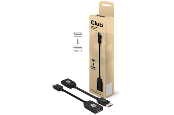 Club3D DisplayPort™ to HDMI™ Passive Adapter CAC-1001