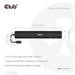 Club3D Dokovací stanice 10v1, USB-C 3.2, 1xHDMI, 2xUSB-C, 3xUSB, 1xmicroSD/SD, 1xUSB-C PD140W, 1xRJ45, černá CSV-2550