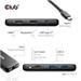Club3D Dokovací stanice 8v1, USB-C 3.2, 1xHDMI, 1xDP, 2xUSB, 1xmicroSD/SD, 1xUSB-C PD100W, 1xRJ45, černá CSV-2551