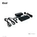 Club3D Dokovací stanice DisplayPort / HDMI KVM Switch, USB-C, PD CSV-1585