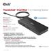 Club3D Dokovací stanice Thunderbolt 4 11v1, 3xUSB-C, 3xUSB-A, PD CSV-1581