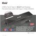 Club3D dokovací stanice USB-C 3.2 Gen1 6in1 Hub 1x USB-C Video, 1x HDMI, 2x USB-A, USB-C PD - nabíjení 100W, RJ CSV-1584