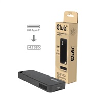 Club3D Externí box pro M.2 NVMe SSD s ventilátorem, USB4 40Gbps CAC-2510