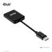 Club3D hub MST (Multi Stream Transport) DisplayPort 1.4 na 2xHDMI Dual Monitor 4K60Hz (M/F) CSV-7200H