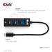 Club3D hub USB-C 3.2 na 3xUSB-A 3.2 + RJ45 1Gbps CSV-1549