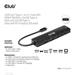 Club3D hub USB-C, 6-in-1 Hub s HDMI 8K30Hz, 2xUSB Type-A, RJ45 a 2xUSB Type-C CSV-1596