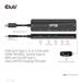 Club3D hub USB-C, 6-in-1 Hub s HDMI 8K30Hz, 2xUSB Type-A, RJ45 a 2xUSB Type-C CSV-1596