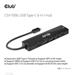 Club3D hub USB-C, 6-in-1 Hub s HDMI 8K30Hz, 2xUSB Type-A, RJ45 a 2xUSB Type-C CSV-1596