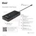 Club3D hub USB-C, 7-in-1 hub s 2x HDMI, 2x USB Gen1 Type-A, 1x RJ45, 1x 3.5mm audio, 1x USB Gen1 Type-C CSV-1595