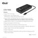 Club3D hub USB-C, 7-in-1 hub s 2x HDMI, 2x USB Gen1 Type-A, 1x RJ45, 1x 3.5mm audio, 1x USB Gen1 Type-C CSV-1595