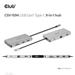 Club3D hub USB-C, 9-in-1 hub s HDMI, VGA, 2x USB Gen1 Type-A, RJ45 CSV-1594