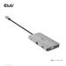 Club3D hub USB-C, 9-in-1 hub s HDMI, VGA, 2x USB Gen1 Type-A, RJ45 CSV-1594