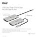 Club3D hub USB-C na 10Gbps 4x USB Type-A Hub CSV-1547