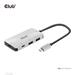 Club3D hub USB-C PD na 2x USB-C 10G porty a 2x USB-A 10G porty CSV-1543