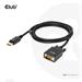 Club3D kabel DP na VGA, M/M, 2m CAC-1012