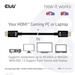 Club3D Kabel HDMI 2.1, Ultra High Speed, 10K 120Hz (M/M), 1m CAC-1371