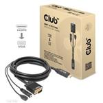 Club3D kabel HDMI na VGA, M/M, 28AWG, 2m CAC-1712