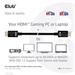 Club3D Kabel HDMI, Ultra High Speed, 4K120Hz, 8K60Hz Cable 48Gbps (M/M), 26AWG, 4m CAC-1374