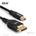 Club3D Kabel MiniDisplayPort na DisplayPort 2.1 Certifikovaný, Oboustranný, 10K60Hz, DSC1.2, UHBR10, 1m CAC-1116