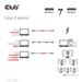 Club3D Kabel Thunderbolt 5, 80/120Gbps, Certifikovaný kabel, 1x 4K540Hz, 2x8K240Hz, PD 240W, 1m CAC-2501