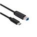 Club3D Kabel USB 3.1 typ C Gen2 na USB typ B (M/M), 1m CAC-1524