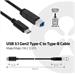 Club3D Kabel USB 3.1 typ C Gen2 na USB typ B (M/M), 1m CAC-1524