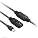 Club3D Kabel USB 3.2 Gen1 Active Repeater Cable M/F 28AWG, 10m CAC-1405