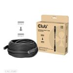 Club3D Kabel USB-C, 10 Gbps, 4K120Hz, 8K60Hz, 60W, Bi-directional, 15m, černá CAC-2580