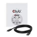 Club3D Kabel USB-C, 240W, 2m, černá CAC-2506
