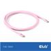 Club3D Kabel USB-C 4.0, 20Gbps, 4K60Hz, PD 240W, 2m, růžová CAC-3002
