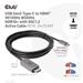 Club3D kabel USB-C na HDMI, 4K120Hz 8K60Hz HDR10 s DSC1.2, M/M, 3m CAC-1587