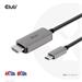 Club3D kabel USB-C na HDMI, 4K120Hz 8K60Hz HDR10 s DSC1.2, M/M, 3m CAC-1587