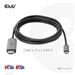 Club3D kabel USB-C na HDMI, 4K120Hz 8K60Hz HDR10 s DSC1.2, M/M, 3m CAC-1587