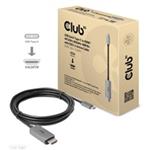 Club3D kabel USB-C na HDMI, 4K120Hz 8K60Hz HDR10 s DSC1.2, M/M, 3m CAC-1587