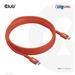 Club3D kabel USB-C, PD 240W(48V/5A) EPR M/M 4m CAC-1515