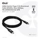 Club3D Kabel USB4 Gen3x2 Type-C Oboustranný kabel 8K60Hz, Data 40 Gbps, PD 240W(48V/5A) EPR M/M 2m CAC-1578